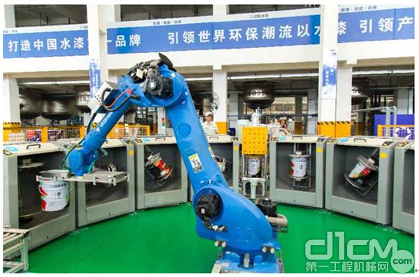 晨阳水漆“全球高端水漆智能制造基地”已投入生产